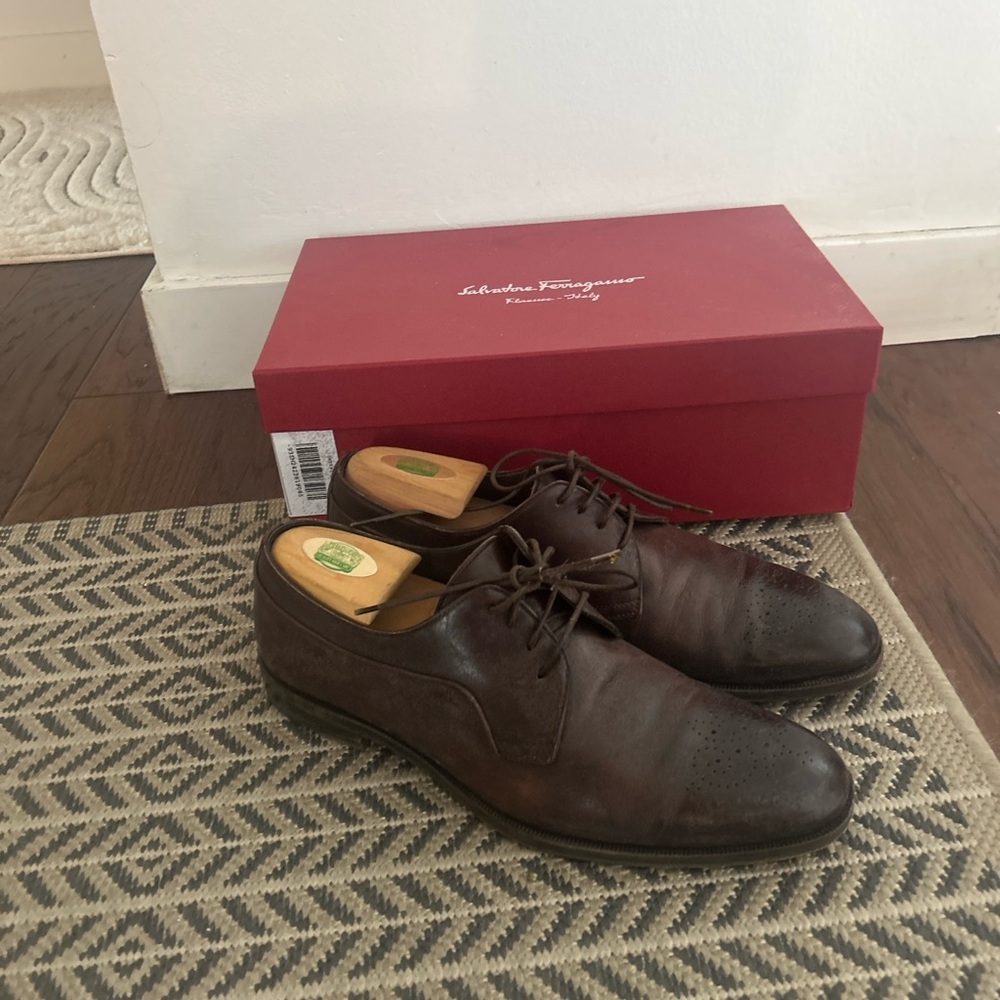 Canali Men's Brown Leather Loafers